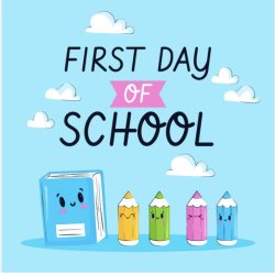 August 14, 2023 is the first day of school for the 2023/24 school year!